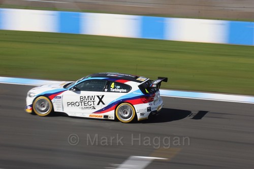 Colin Turkington in qualifying during the BTCC Weekend at Donington Park 2017: Saturday, 15th April