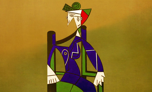 Dora Maar, traducción de Pablo Picasso (1941), interpretación de (1963). • <a style="font-size:0.8em;" href="http://www.flickr.com/photos/30735181@N00/8815862580/" target="_blank">View on Flickr</a>
