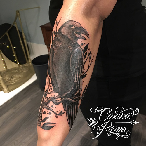 crow tattoo 6