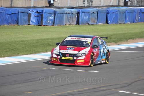 Jack Goff during qualifying during the BTCC Weekend at Donington Park 2017: Saturday, 15th April