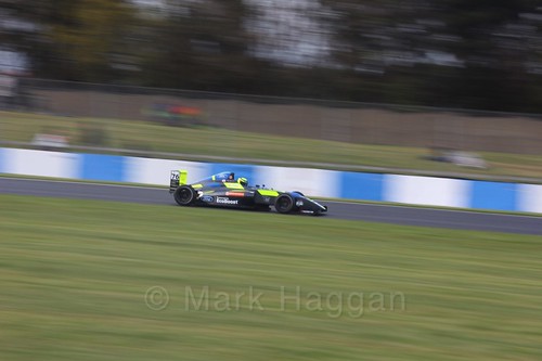 Linus Lundqvist in British F4 Race Two during the BTCC Weekend at Donington Park 2017: Saturday, 15th April