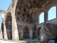 Basilica of Maxentius and Constantine, view of passage between bays