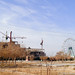 New museum, abandoned Ferris wheel