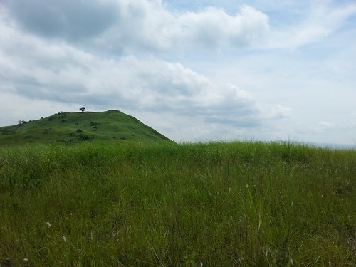 Another view of the mountainous site