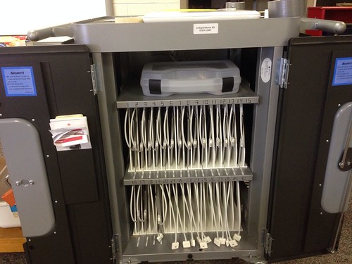 Our STEM Classroom iPad Cart by Wesley Fryer, on Flickr