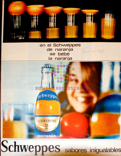 Schweppes. “Sabores inigualables”