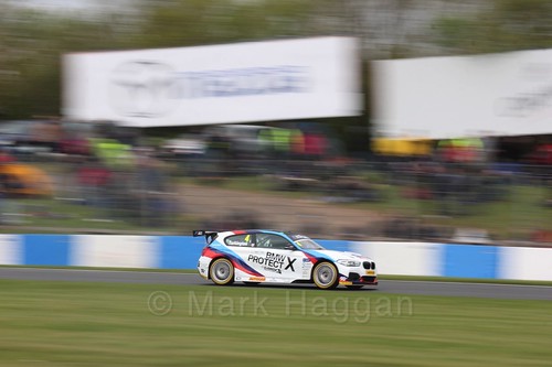 Colin Turkington in race one at the British Touring Car Championship 2017 at Donington Park
