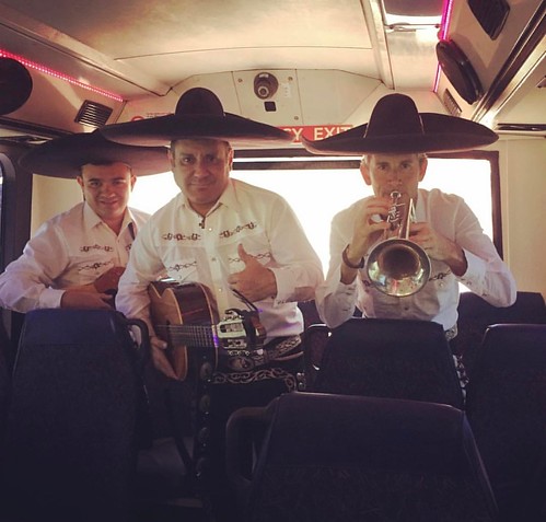 First time ever Mariachi Band playing live on #PinkPartyBus #Sydney #PartyShuttleOn #MariachiBand