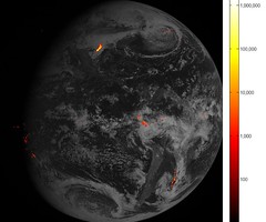 First Image from GOES-16 Lightning Mapper