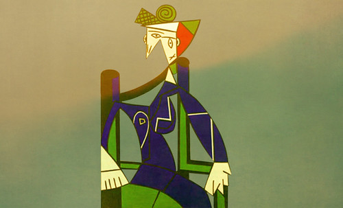 Dora Maar, traducción de Pablo Picasso (1941), interpretación de (1963). • <a style="font-size:0.8em;" href="http://www.flickr.com/photos/30735181@N00/8815864834/" target="_blank">View on Flickr</a>