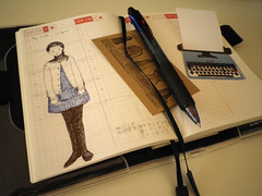 drawing planner hobonichi (Photo: Lilifish on Flickr)