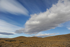 Steppenwolken Patagonien