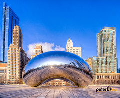 Cloud Gate at Millenium Park - Shot on 3/19/17