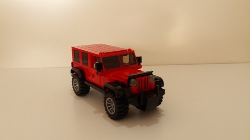 Update - Jeep Wrangler Unlimited - SUV - moc - lego vehicles, 6 wide,  minifig scale e - a photo on Flickriver