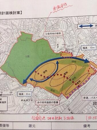花月園開発予定図横浜市会議員井上さくらさ...