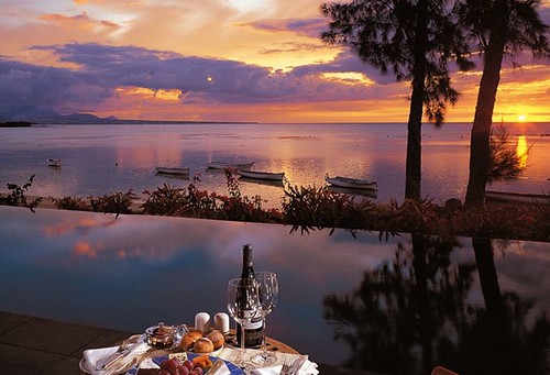 The Oberoi Mauritius -  Sunset dinner