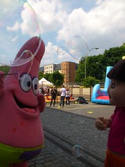 Spongebob und Patrick beim Nickelodeon Kindertag 2013