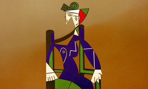 Dora Maar, traducción de Pablo Picasso (1941), interpretación de (1963). • <a style="font-size:0.8em;" href="http://www.flickr.com/photos/30735181@N00/8815862042/" target="_blank">View on Flickr</a>