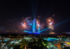 Burj Al Arab Laser Battle