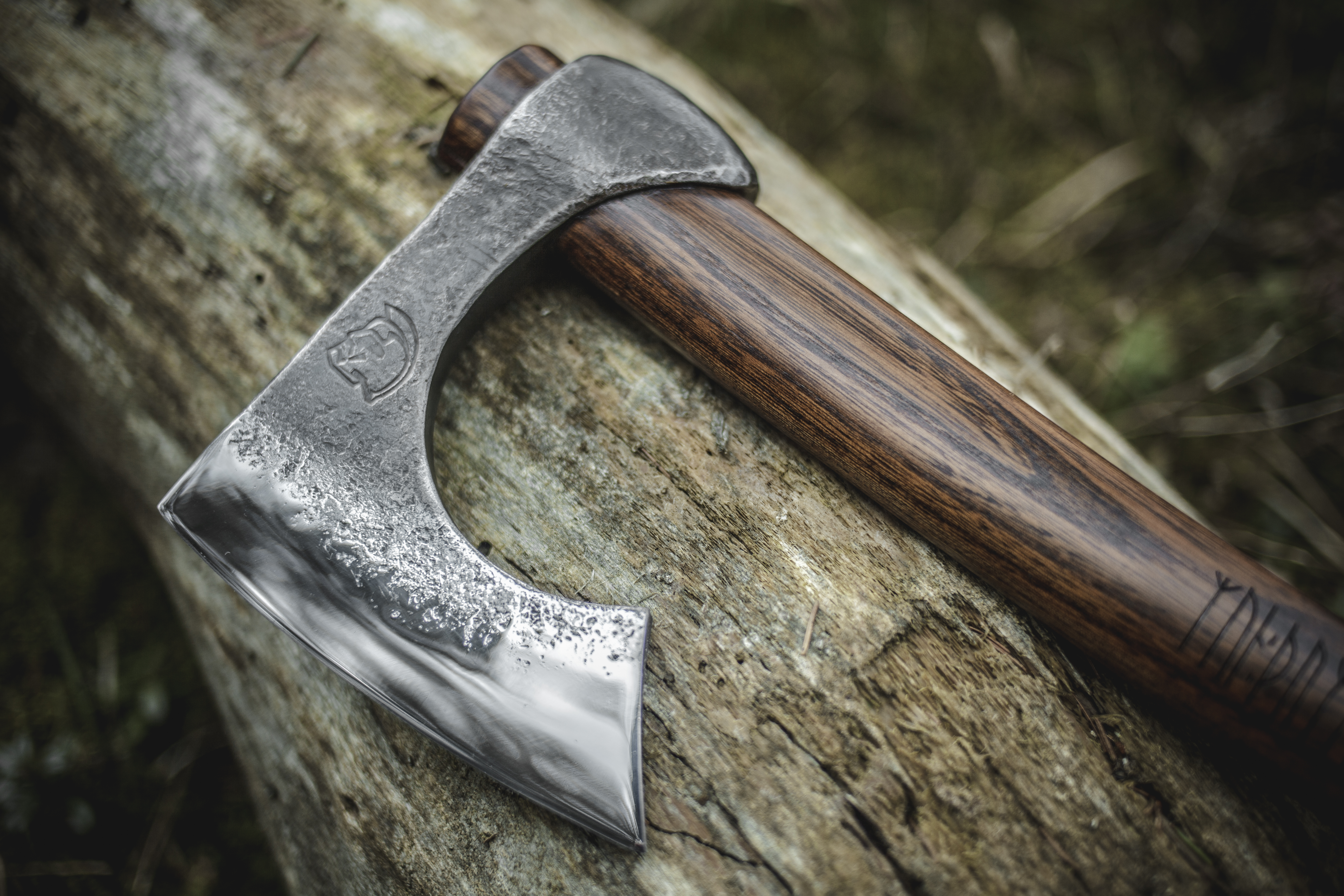 Hand forged viking axe Head high carbon steel beard head 