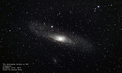 Andromeda Galaxy (M31) from Singapore night sky
