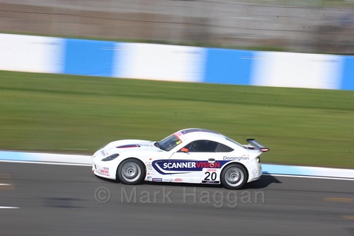 Tom Wood in Ginetta Junior Race One during the BTCC Weekend at Donington Park 2017
