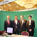 Showtel CX Index's David Henegan and Christian Nechifor with Tim Fenn & Michael Vaughan