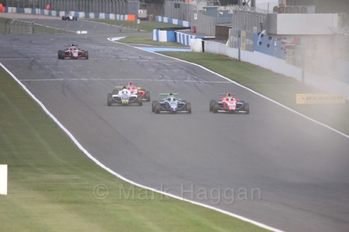 British F4 Race Two during the BTCC Weekend at Donington Park 2017