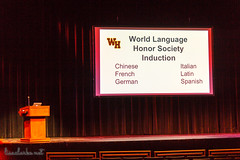 2017 109/365 - Worl Language Honor Society Induction