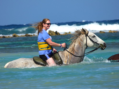 Starla-on-horse-in-Jamaica
