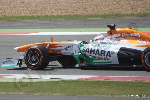 Paul Di Resta in the 2013 British Grand Prix