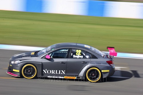 Chris Smiley during Qualifying during the BTCC Weekend at Donington Park 2017: Saturday, 15th April
