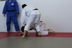Nada High School visits Oxford Judo