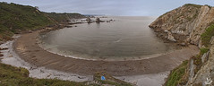 Playa del Silencio (Panoramica de 6 fotos en vertical)