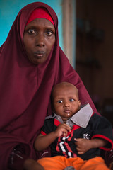 Zacharia and his grandmother | Somalia