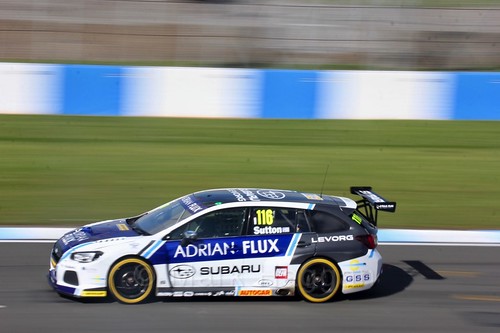 Ashley Sutton during qualifying during the BTCC Weekend at Donington Park 2017: Saturday, 15th April