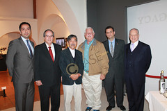 IMG_3337 José Manuel Gutiérrez, Herasmo Martínez, Shinzaburo Takeda, Kirk Clark, Juan Carlos Suárez y Luis Malpica y de lamadrid