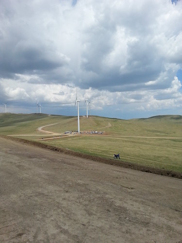 Glimpse of Salkhit wind farm