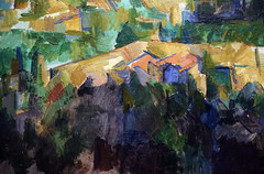 Cézanne, Mont Sainte-Victoire, 1902-04 (detail)
