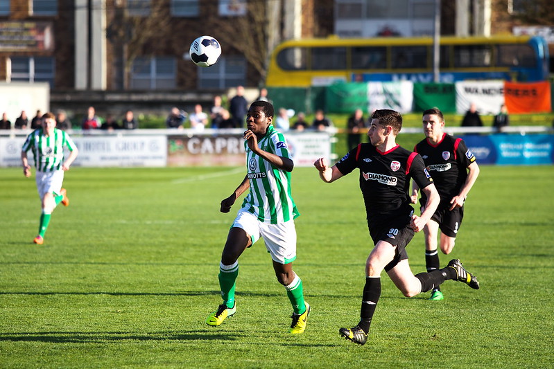 Bray Wanderers v Derry City #49<br/>© <a href="https://flickr.com/people/95412871@N00" target="_blank" rel="nofollow">95412871@N00</a> (<a href="https://flickr.com/photo.gne?id=13917121436" target="_blank" rel="nofollow">Flickr</a>)