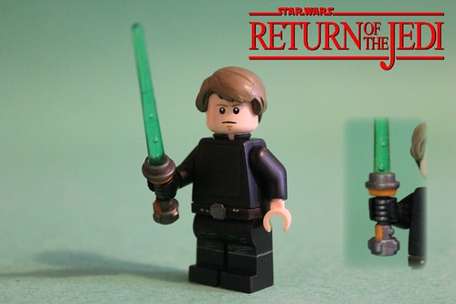 Custom Lego Marvel Comics Star Wars Luke Skywalker with clamshell display box 