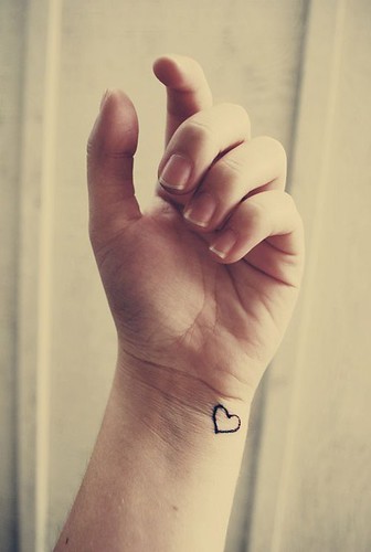 Nice Cute Heart Tattoo Ideas On Wrist 012 - a photo on Flickriver