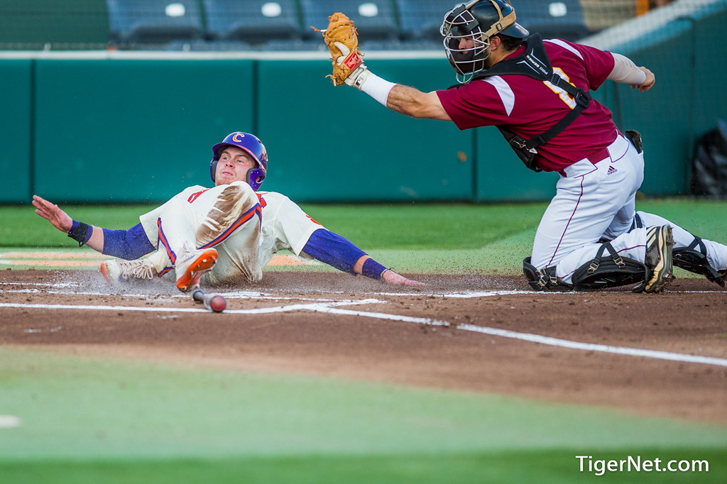 Clemson Baseball Photo of Seth Beer and winthrop