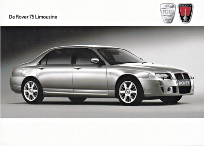 Rover 75 Limousine brochure 2004