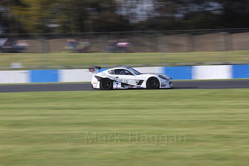 Callum Pointon in the Ginetta GT4 Supercup during the BTCC Weekend at Donington Park 2017: Saturday, 15th April