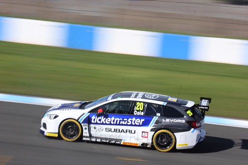 James Cole during qualifying during the BTCC Weekend at Donington Park 2017: Saturday, 15th April