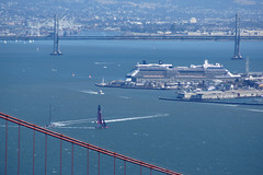 2013-09-15 09-22 Kalifornien 048 San Francisco, Golden Gate Bridge, Americas Cup