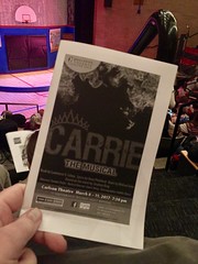 2017 YIP  Day 69: Carrie - The Musical