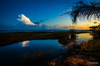 Sunset over Coruripe Beach - Alagoas, Brazil