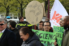 March for Science in Amsterdam 2017